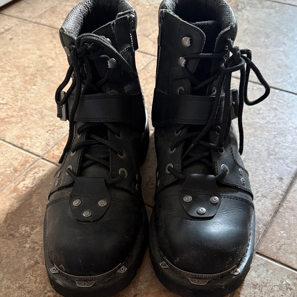 Mens Brake Buckle Riding Boots - Picture 2 of 15